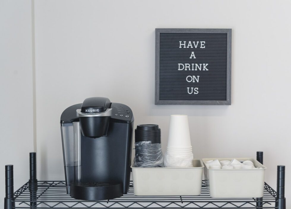 Landscape shot showcasing photography studio Coffee Station with text 